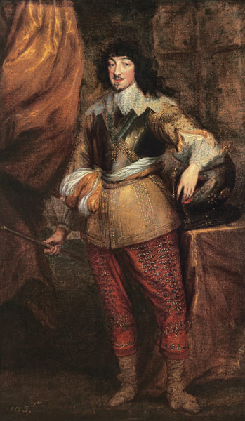 Jean Baptiste Gaston, Duc d'Orleans (1608-60), brother of Louis XIII von Sir Anthonis van Dyck