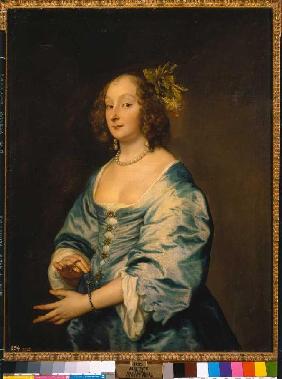 Maria Ruthwein, die Frau des Malers.
