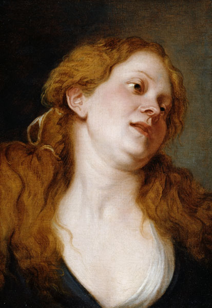 The Penitent Magdalen (oil on canvas) von Sir Anthony van Dyck