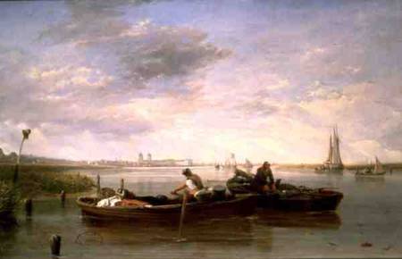 The Thames Below Greenwich von Sir Augustus Wall Callcott