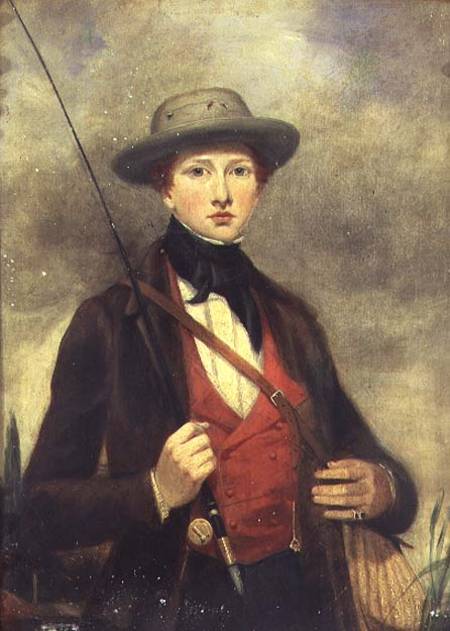 Boy with a Fishing Rod von Sir David Wilkie