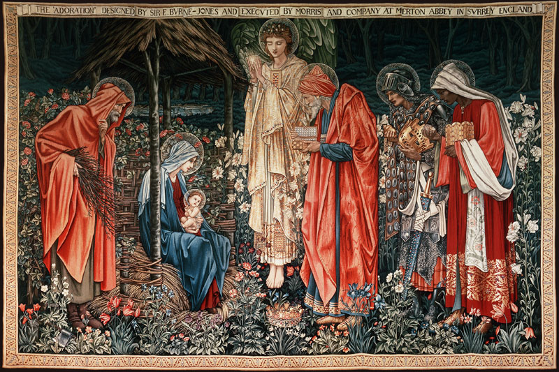 Die Anbetung der Könige von Sir Edward Burne-Jones