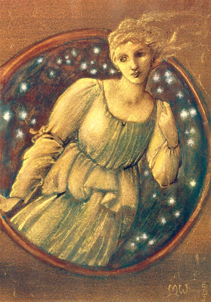 Sternennymphe (Kallisto) von Sir Edward Burne-Jones