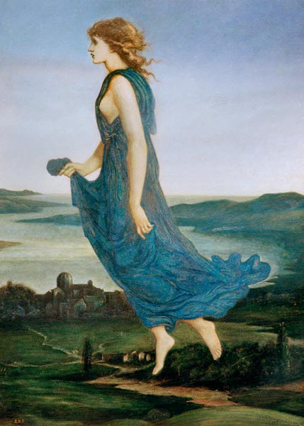 Der Abendstern von Sir Edward Burne-Jones