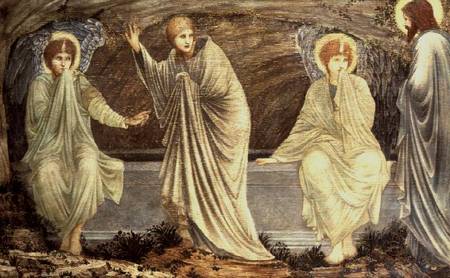 The morning of the resurrection von Sir Edward Burne-Jones
