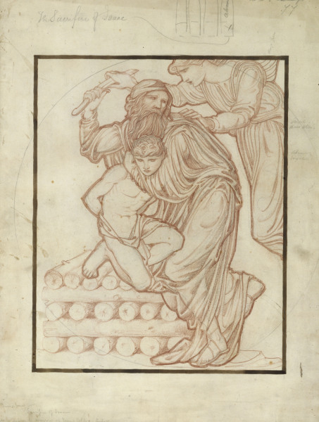 Opferung Isaaks von Sir Edward Burne-Jones