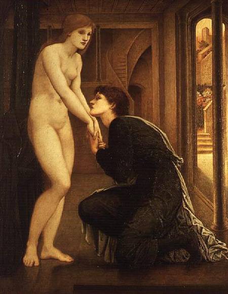 The Soul Attains, from the 'Pygmalion and the Image' series von Sir Edward Burne-Jones