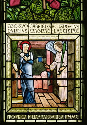 The Annunciation (stained glass) von Sir Edward Burne-Jones