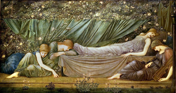 The Sleeping Beauty (Die schlafende Schöne) von Sir Edward Burne-Jones