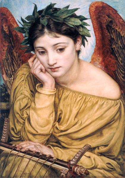 Erato, Muse of Poetry von Sir Edward John Poynter