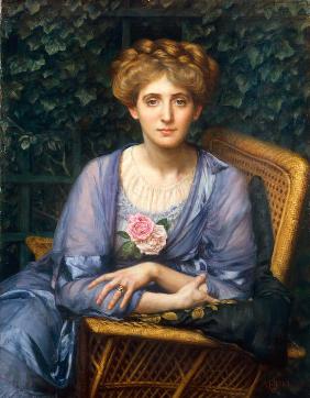 Portrait of Lady Markham 1910