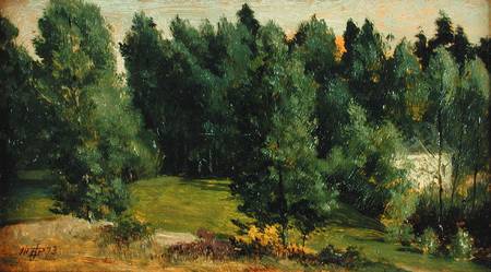 A Wooded Landscape von Sir Edward John Poynter