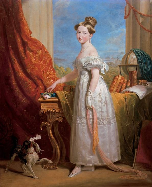 Bildnis der Prinzessin Victoria von Sir George Hayter