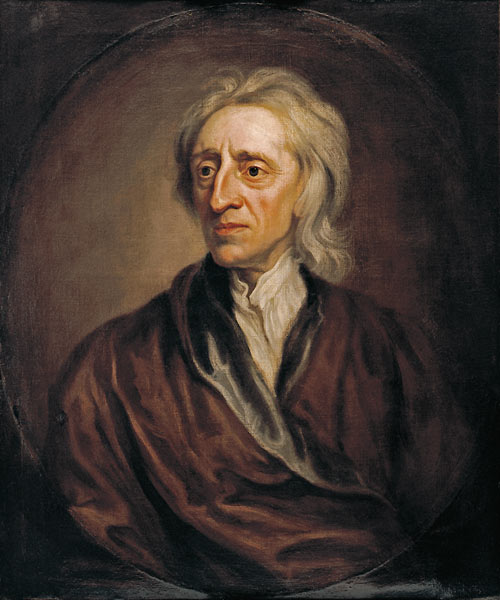 Bildnis von John Locke (1632-1704). von Sir Godfrey Kneller