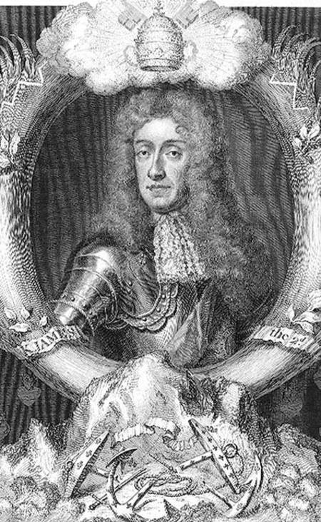 Portrait of James VII of Scotland, II of England (1633-1701) von Sir Godfrey Kneller