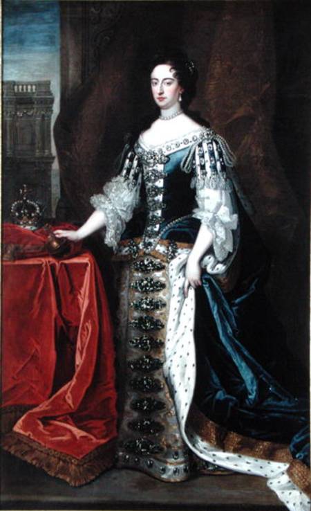Portrait of Queen Mary (1662-94) von Sir Godfrey Kneller