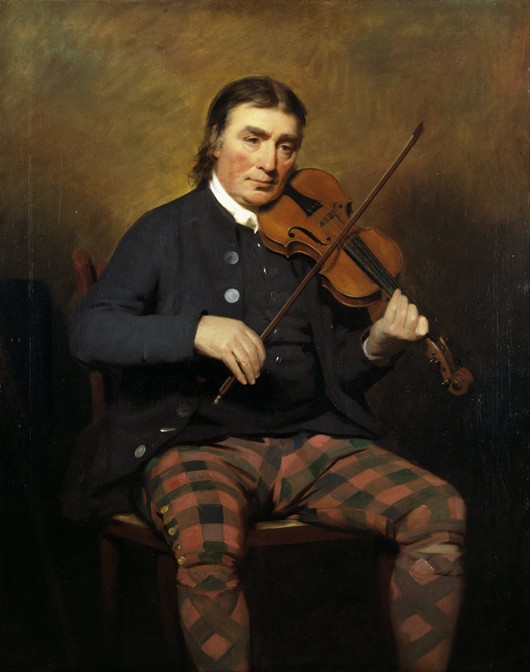 Porträt von Komponist und Geiger Niel Gow (1727-1807) von Sir Henry Raeburn