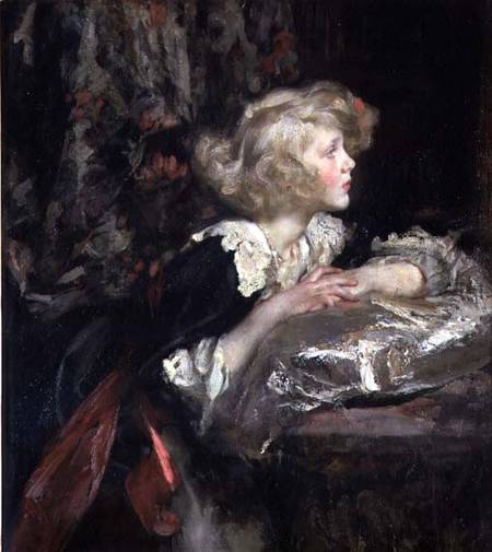 Portrait of Lady Diana Manners, later Lady Diana Cooper von Sir James Jebusa Shannon