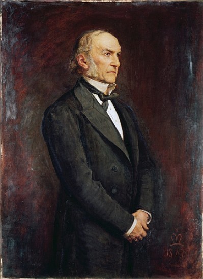 Portrait of William Ewart Galdstone (1809-1898) 1879 von Sir John Everett Millais