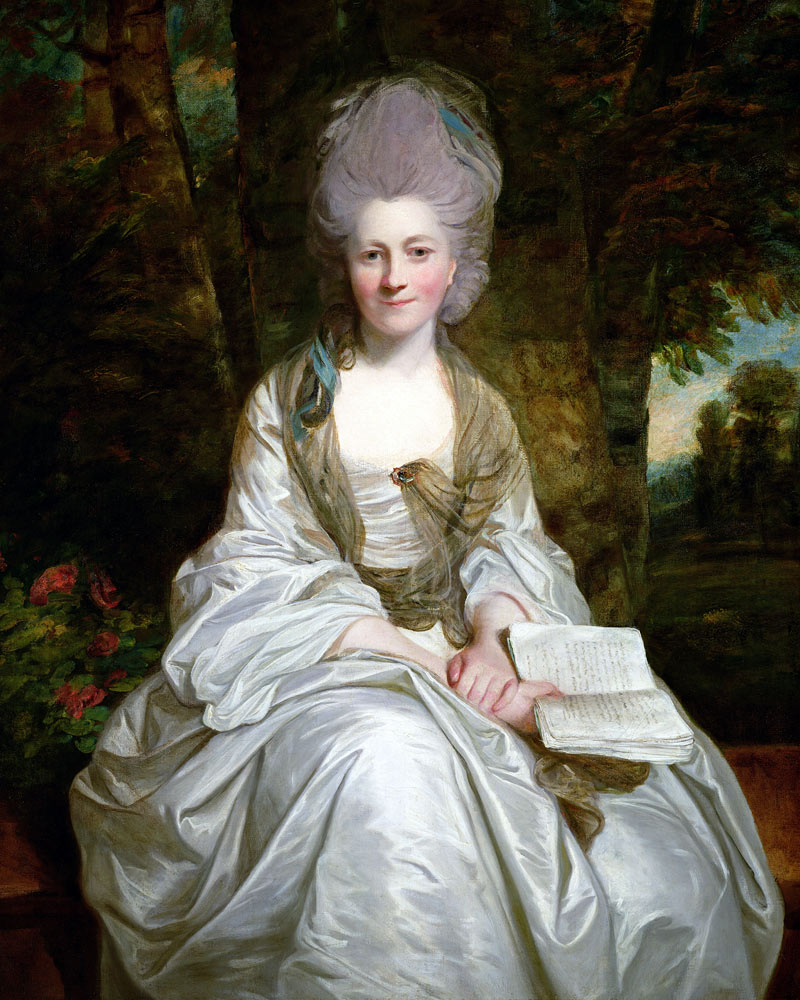 A Portrait of Dorothy Vaughan, Countess of Lisburne von Sir Joshua Reynolds
