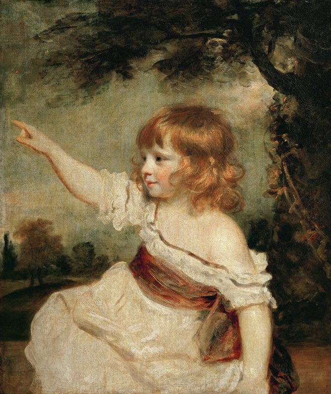 Gemalt für die Tante von Sir Joshua Reynolds