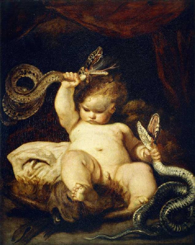 Der junge Herkules. von Sir Joshua Reynolds