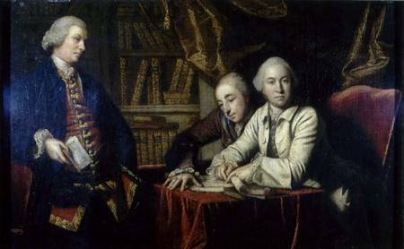 The Out of Town Party, or A Conversation von Sir Joshua Reynolds