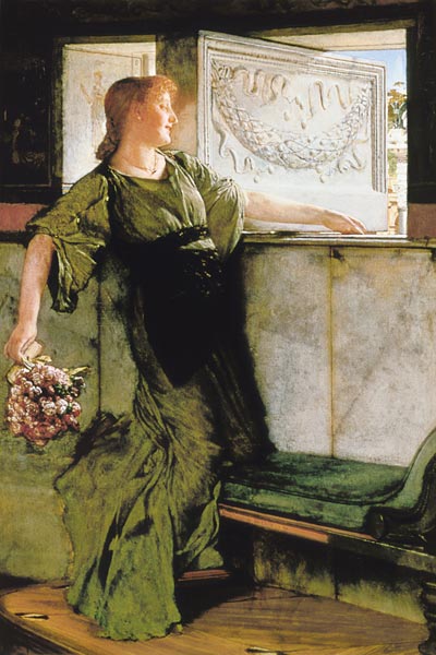 Ein Liebesgeschoß von Sir Lawrence Alma-Tadema