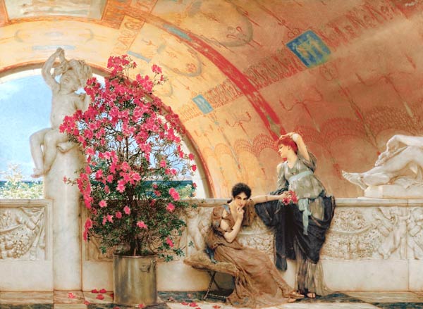Unbewußte Rivalinnen von Sir Lawrence Alma-Tadema