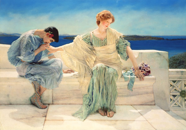Ask me no more von Sir Lawrence Alma-Tadema