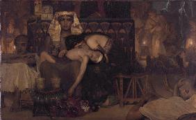 Der Tod des erstgeborenen Sohnes des Pharao 1872
