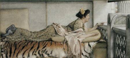 Dolce fa Niente von Sir Lawrence Alma-Tadema