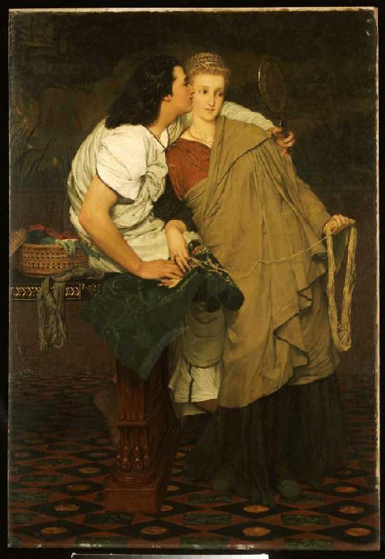 Die Liebenden (Honeymoon) von Sir Lawrence Alma-Tadema