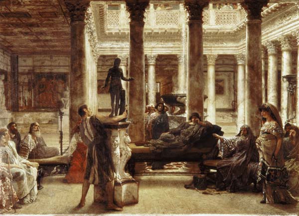 Roman Art Lover von Sir Lawrence Alma-Tadema