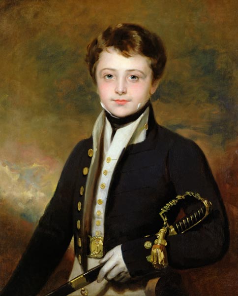 Portrait of a Midshipman von Sir Martin Archer Shee