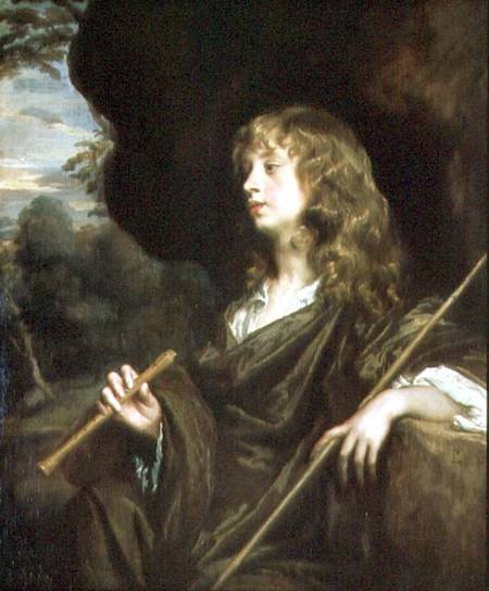 Young Man as a Shepherd von Sir Peter Lely