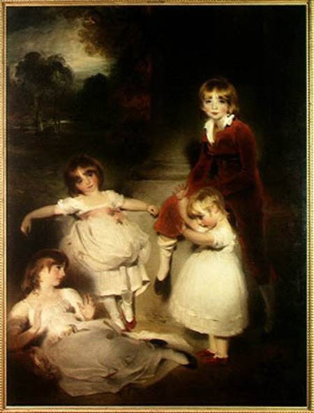 The Children of John Angerstein (1735-1823) von Sir Thomas Lawrence