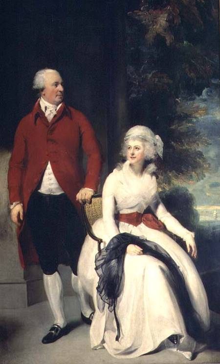 Portrait of John Julius Angerstein (1735-1823) and his second wife Eliza (1748/9-1800) von Sir Thomas Lawrence