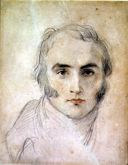 Self Portrait (chalk and w/c on paper) von Sir Thomas Lawrence