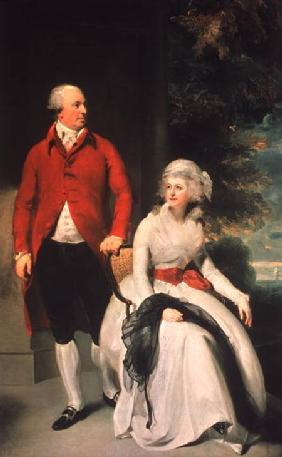 Mr John Julius Angerstein (1735-1823) and his Second Wife, Eliza Payne (1748-1800) 1792