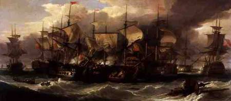 Battle of Cape St.Vincent 14th February 1797 von Sir William Allen
