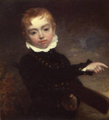 Boy with a Cricket Bat von Sir William Beechey