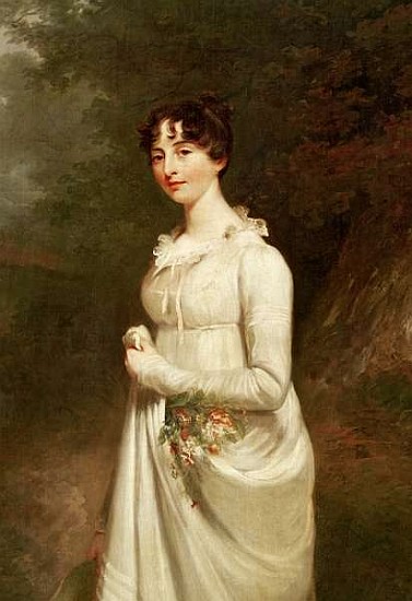 Portrait of Marcia. B. Fox (detail of 272237) von Sir William Beechey