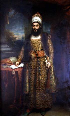 Portrait of Mirza Abul Hassan, Persian Ambassador (1785-1880) Sent by the King of Persia to England 1809