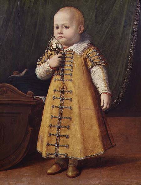 Portrait of a child (panel) von Sofonisba Anguisciola
