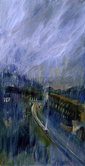 Wet Summer, 1998 (oil on canvas)  von Sophia  Elliot