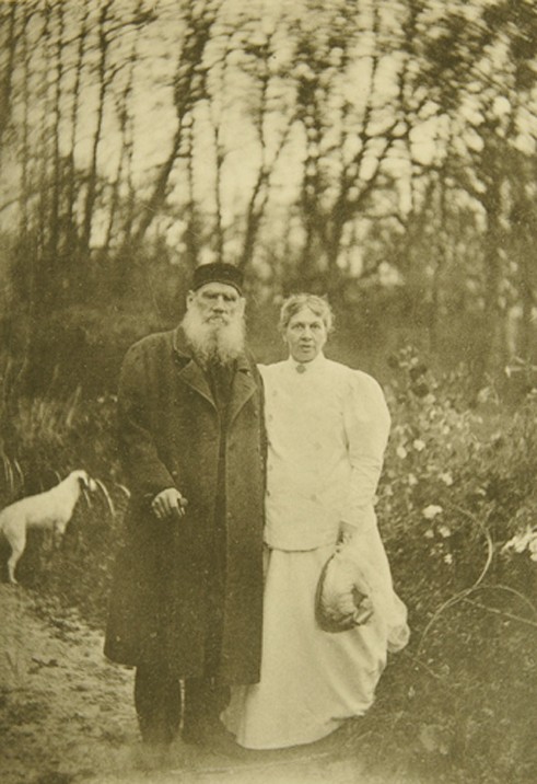 Lew Tolstoi im Todesjahr seines Sohnes Wanja von Sophia Andreevna Tolstaya