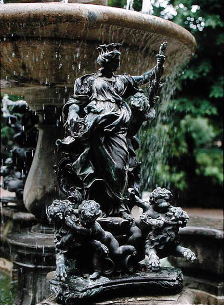 Fountain of Neptune (1661) Island Garden, Aranjuez von Spanish School