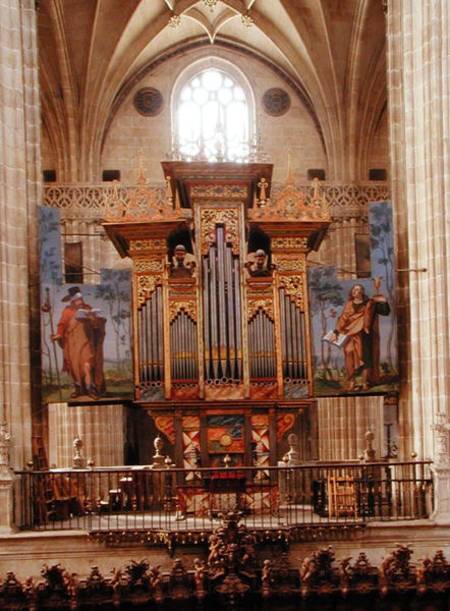 Organ in the Catedral Nueva von Spanish School