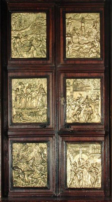 Shrine doors of the Sacramentary Chapel von Spanish School